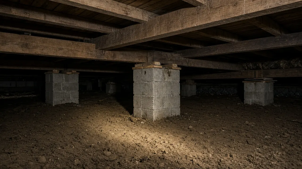 Illustration for Slab vs. Pier-and-Beam Foundations